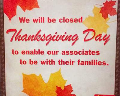 Thanksgiving Day Closed sign-Flickr-sgroi-CC